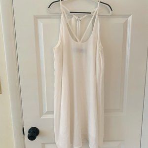 Francesca's white flowy dress